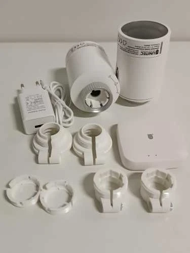 Ecost prekė po grąžinimo Unitec 30945 Smart Radiator Thermostat Starter Set 2+1 with LCD Ekranas (Atnaujinta)