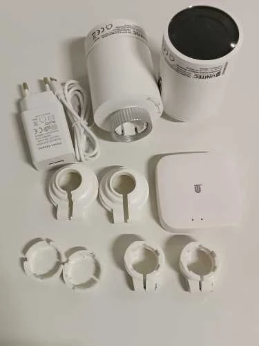 Ecost prekė po grąžinimo Unitec 30945 Smart Radiator Thermostat Starter Set 2+1 with LCD Ekranas (Atnaujinta)