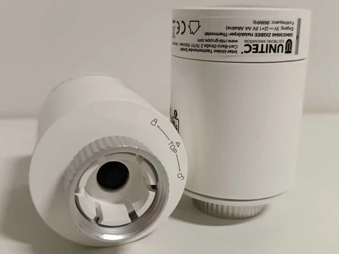 Ecost prekė po grąžinimo Unitec 30945 Smart Radiator Thermostat Starter Set 2+1 with LCD Ekranas (Atnaujinta)