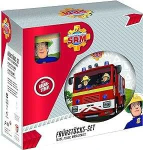 Ecost prekė po grąžinimo Vaikiškas indų rinkinys - Ugniagesys Samas (Atnaujinta)