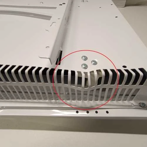 Ventiliatorius Ecost prekė po grąžinimo Voltman vom540034 1500W ketaus programuojamas radiatorius su atidarymo lang (Atnaujinta)