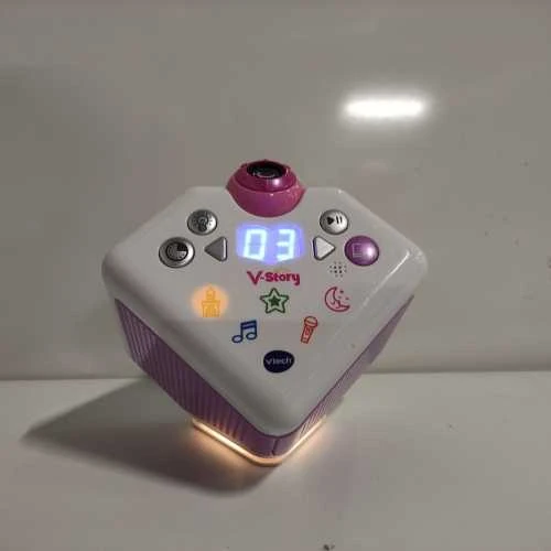 Ecost prekė po grąžinimo VTech 80-608064 V-story, radijo žaidimų dėžutė rožinė (Atnaujinta)