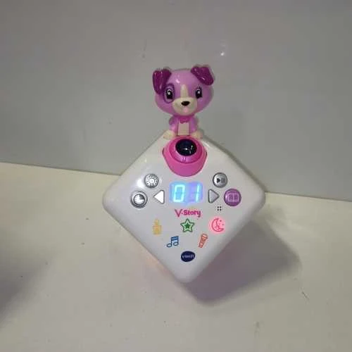Ecost prekė po grąžinimo VTech 80-608064 V-story, radijo žaidimų dėžutė rožinė (Atnaujinta)