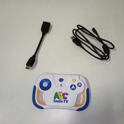 Ecost prekė po grąžinimo VTech ABC Smile TV Mano pirmoji mokomoji žaidimų konsolė 3/7 metų (Atnaujinta)
