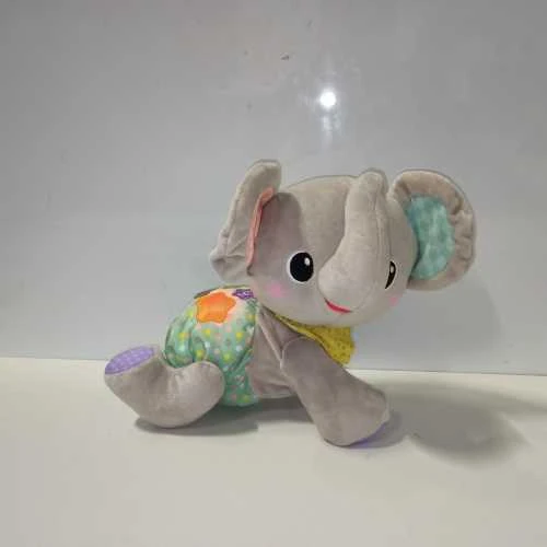 Ecost prekė po grąžinimo VTech Baby Crawling with Me Drambliukas - interaktyvus pliušinis žaislas (Atnaujinta)