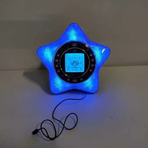 Ecost prekė po grąžinimo VTech - Kidimagic Starlight Violet - Interaktyvus vaikiškas žadintuvas, rad (Atnaujinta)