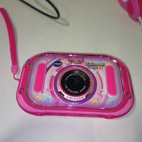Ecost prekė po grąžinimo VTech Kidizoom Touch 5.0 vaikiškas skaitmeninis fotoaparatas rožinės spalvo (Atnaujinta)