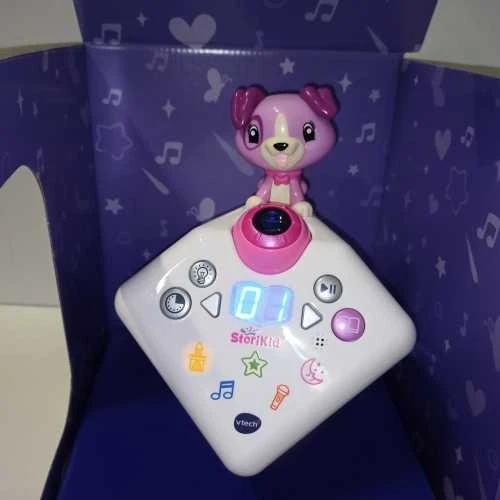 Ecost prekė po grąžinimo VTech - StoriKid – Mano pasakojimų dėžutė, rožinė, istorijų dėžutė (Atnaujinta)