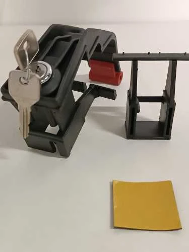 Ecost prekė po grąžinimo Wheelie Bin Lock bendras raktas (Atnaujinta)