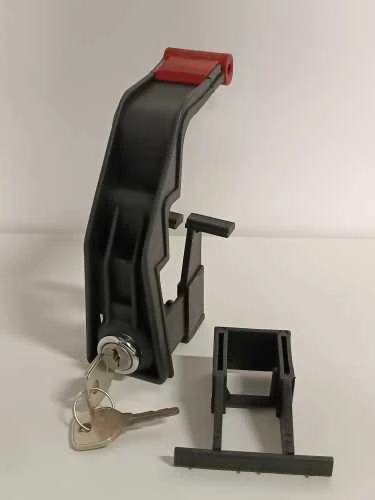 Ecost prekė po grąžinimo Wheelie Bin Lock bendras raktas (Atnaujinta)