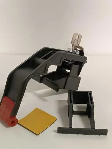 Ecost prekė po grąžinimo Wheelie Bin Lock bendras raktas (Atnaujinta)