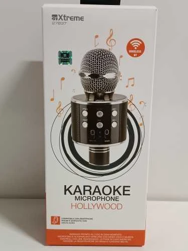 Ecost prekė po grąžinimo Xtreme 27837 Microphone Speaker with Built-in Bluetooth Portable Juodas (Atnaujinta)