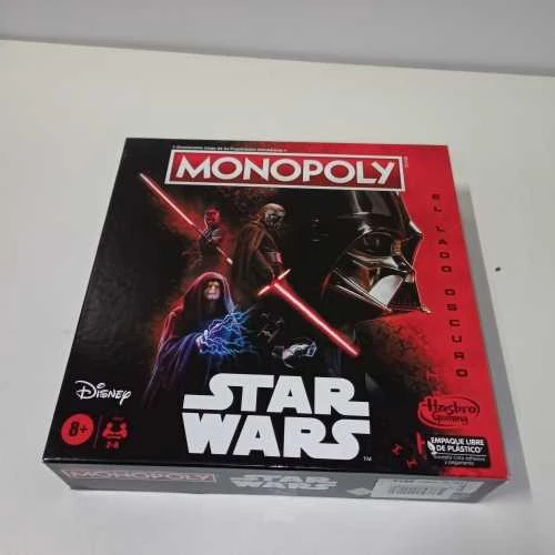 Ecost prekė po grąžinimo Žvaigždžių karai Monopolis Tamsioji pusė ispanų kalba (Atnaujinta)