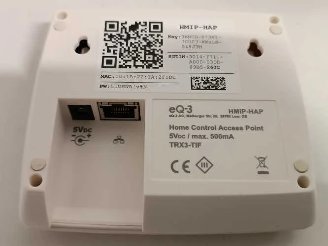 Homematic Ecost prekė po grąžinimo Homematinė IP prieigos taškas Smart Home Gateway su nemokama programa ir ba (Atnaujinta)