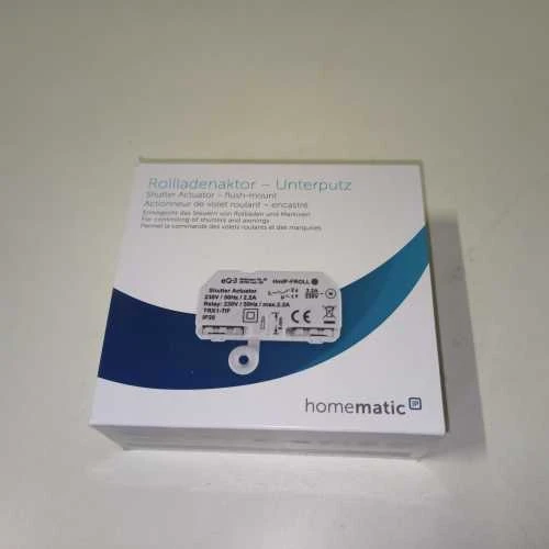 Homematic Ecost prekė po grąžinimo Homematinė IP jungiklio pavara ir matuoklis (Atnaujinta)