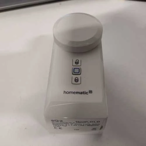 Homematic Ecost prekė po grąžinimo Homematinis IP 154952A0 Durų užraktas, belaidis išmanusis namas (Atnaujinta)