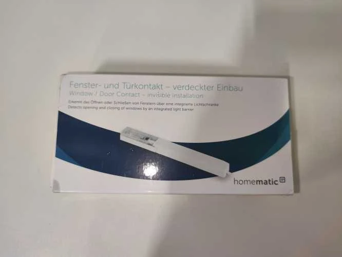 Homematic Ecost prekė po grąžinimo Homematinis IP intelektualusis namų langas ir kontaktas su durimis (Atnaujinta)
