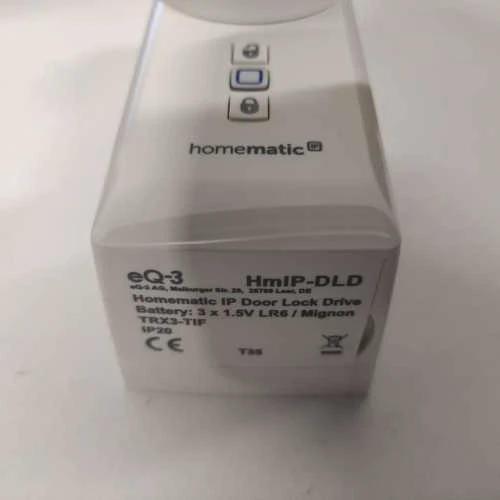 Homematic Ecost prekė po grąžinimo Homematinis IP 154952A0 Durų užraktas, belaidis išmanusis namas (Atnaujinta)