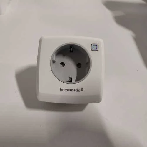 Homematic Ecost prekė po grąžinimo Homematinis IP intelektualiųjų namų jungiklių matavimo lizdas (Atnaujinta)