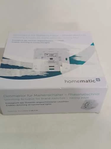 Homematic Ecost prekė po grąžinimo Homematinis IP, 143166A0, intelektualusis namų pritemdyta pavara (Atnaujinta)