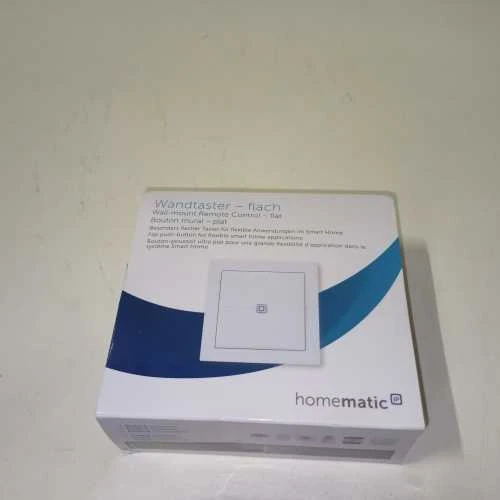 Homematic Ecost prekė po grąžinimo Homematinis IP 155342A0 išmaniųjų namų sienų jungiklis, plokščias (Atnaujinta)