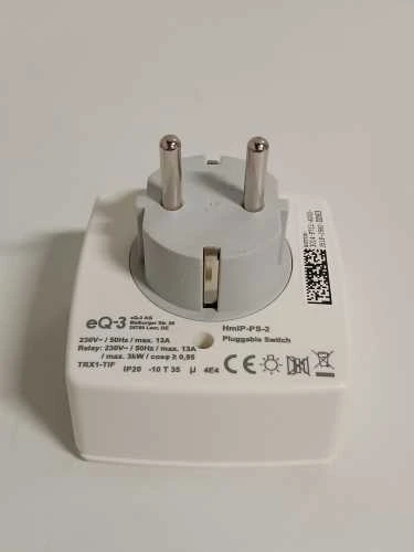 Homematic Ecost prekė po grąžinimo Homematinis IP intelektualusis namų jungiklio lizdas (Atnaujinta)