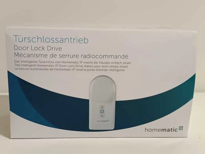 Homematic Ecost prekė po grąžinimo Homematinis IP 154952A0 Durų užraktas, belaidis išmanusis namas (Atnaujinta)