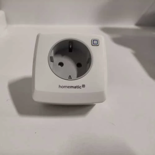 Homematic Ecost prekė po grąžinimo Homematinis IP intelektualiųjų namų jungiklių matavimo lizdas (Atnaujinta)