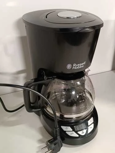 Smartsf Ecost prekė po grąžinimo, Russell Hobbs amerikietiškas kavos aparatas, 1,25 l, nuimamas filtro laiki (Atnaujinta)