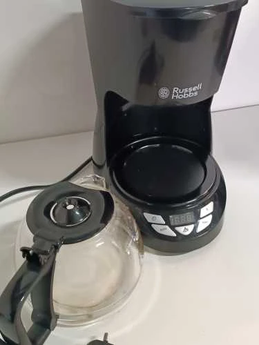 Smartsf Ecost prekė po grąžinimo, Russell Hobbs amerikietiškas kavos aparatas, 1,25 l, nuimamas filtro laiki (Atnaujinta)