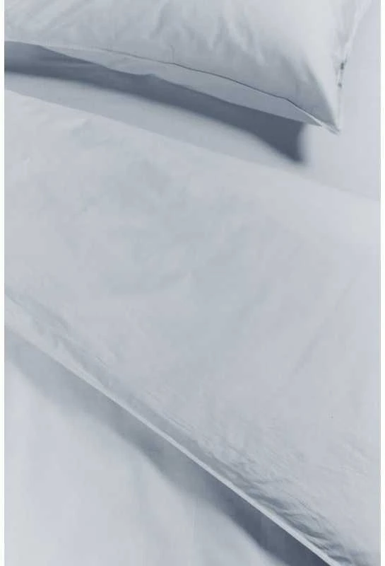 Ambiante Medvilnės patalynės komplektas Cotton Uni Light Mėlyna Pagalvės matmenys - 50x70 cm, Antklodės matmenys - 140x200 cm