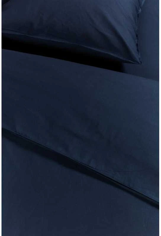 Ambiante Patalynės komplektas Cotton Uni Dark Mėlyna Pagalvės matmenys - 40x60 cm, Antklodės matmenys - 140x200 cm