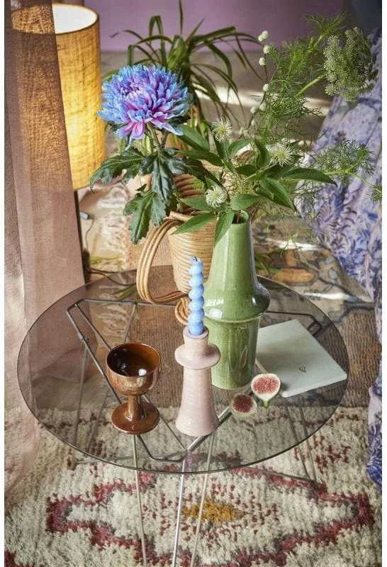 At Home Patalynės komplektas Full Of Beauty Mėlyna Žalias Pagalvės matmenys - 50x70 cm, Antklodės matmenys - 140x200 cm