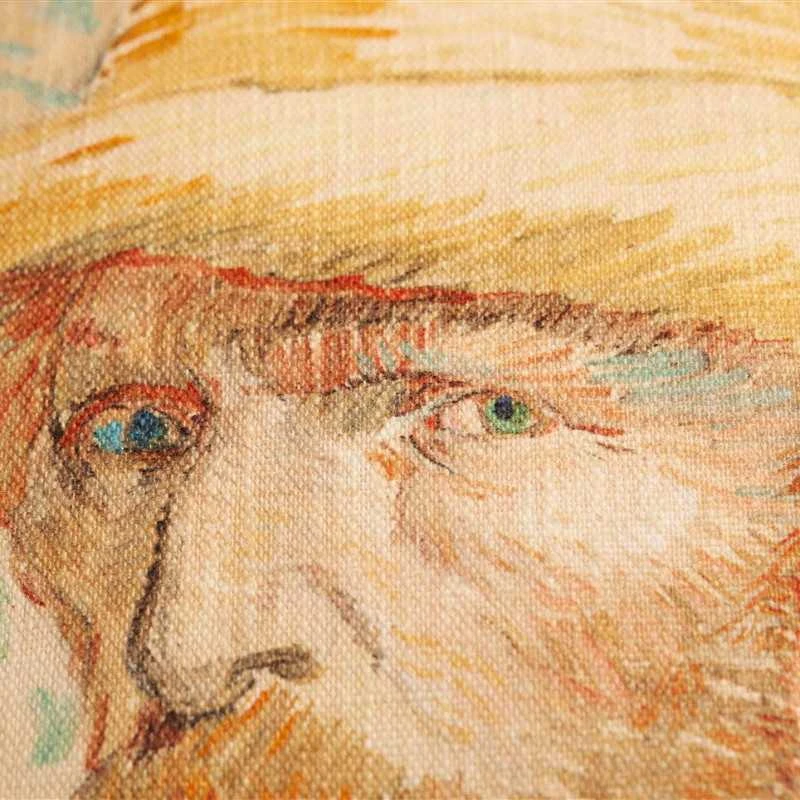 Dekoratyvinė pagalvė Van Gogh Museum Selft Portrait Natura Pagalvės matmenys - 40x40 cm