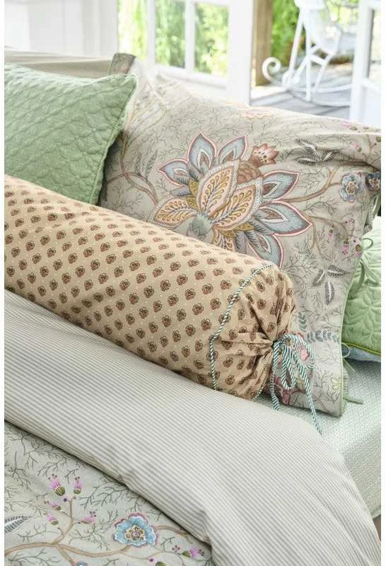 Dekoratyvinė pagalvėlė Pip Studio Jaipur Flower Žalias Pagalvės matmenys - 22x70 cm