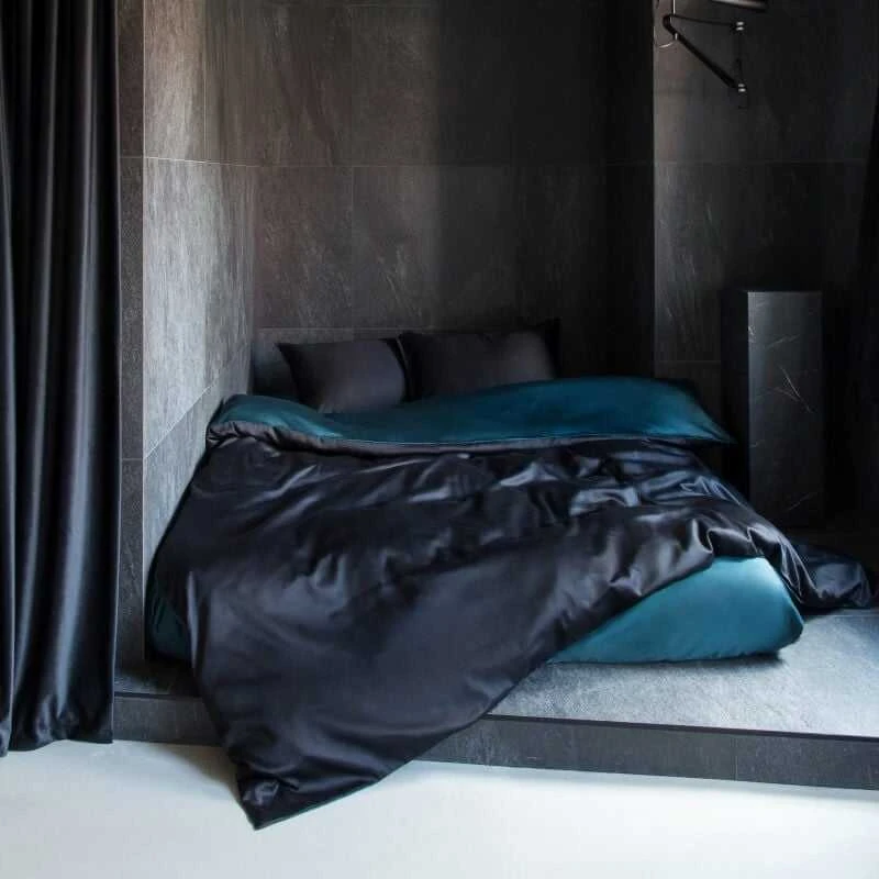 Fejos Namai BOHEMIA LUXURY PREMIUM satino patalynės komplektas Pagalvės matmenys - 50x70 cm, Antklodės matmenys - 140x200 cm