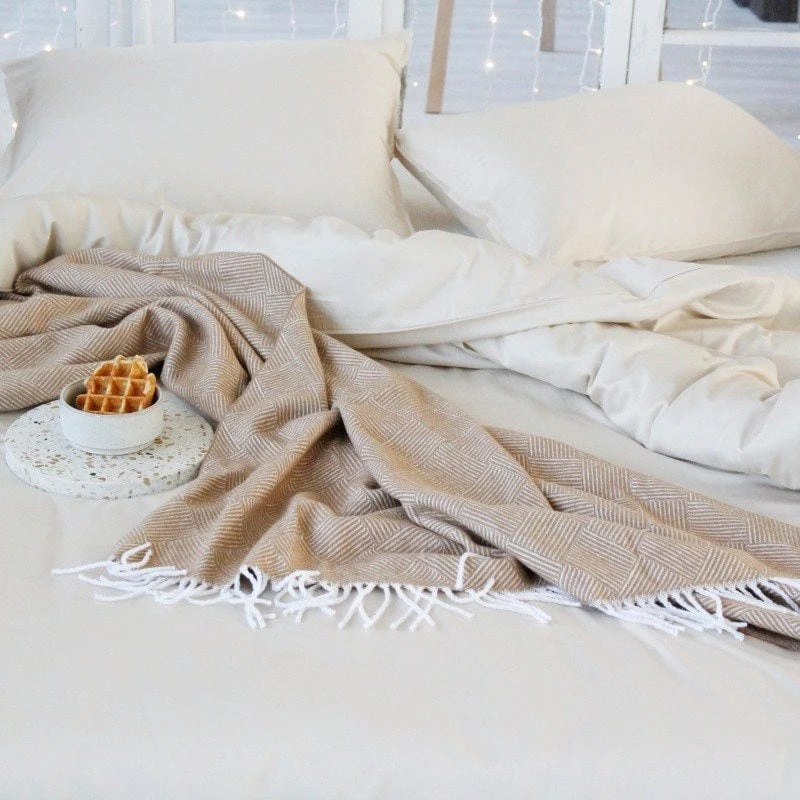 Fejos Namai EXCLUSIVE CAPPUCCINO PREMIUM satino patalynės komplektas Pagalvės matmenys - 50x70 cm, Antklodės matmenys - 140x200 cm