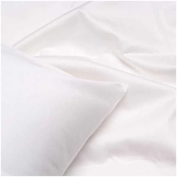 Fejos Namai PREMIUM satino patalynės komplektas COCONUT Baltas Pagalvės matmenys - 50x70 cm, Antklodės matmenys - 140x200 cm