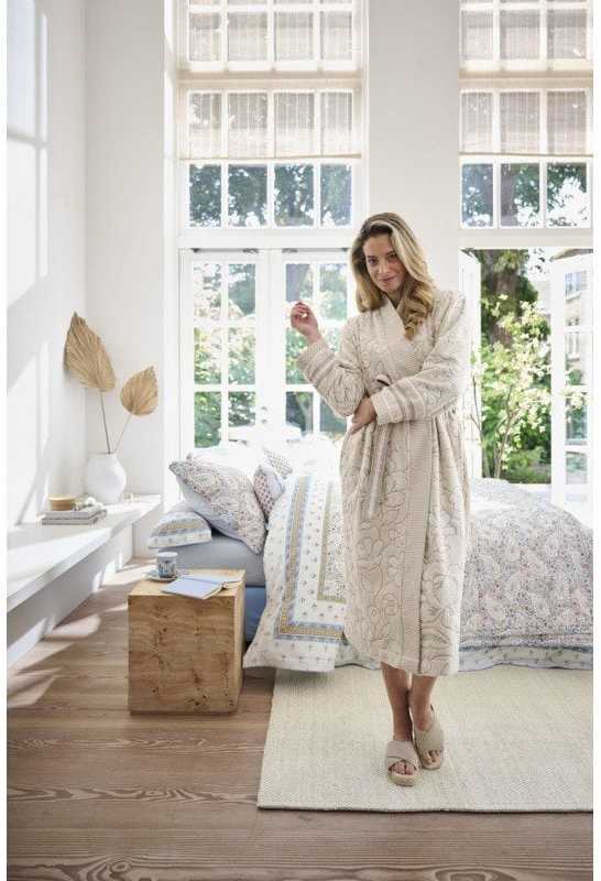 Chalatas Pip Studio Jasmin Jacquard Sand Chalato dydis - M