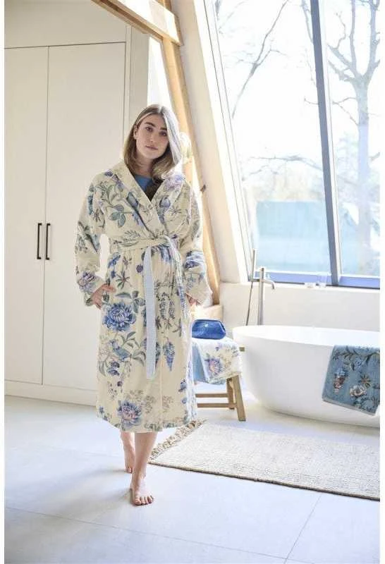 Pip Studio Chalatas Secret Garden Baltas Chalato dydis - XL