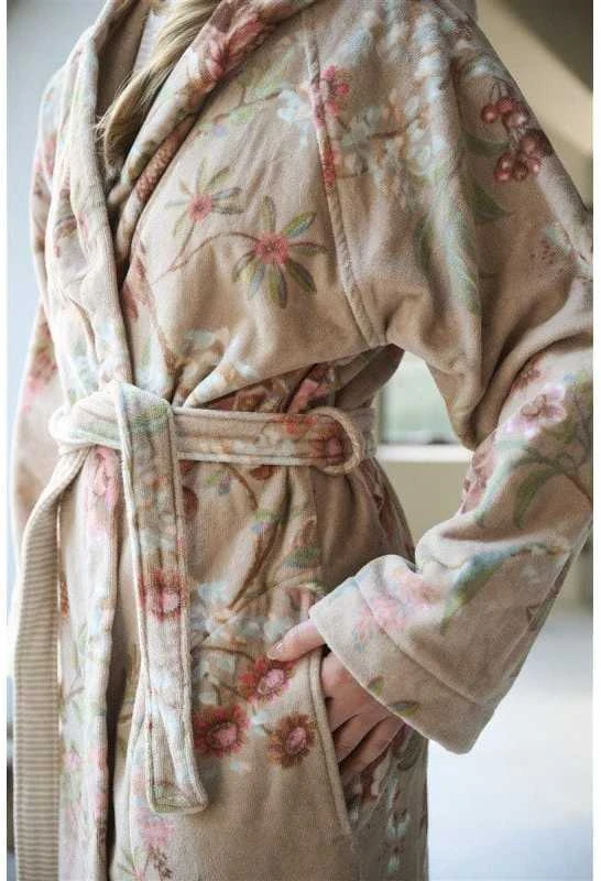Pip Studio Chalatas Secret Garden Khaki Chalato dydis - L