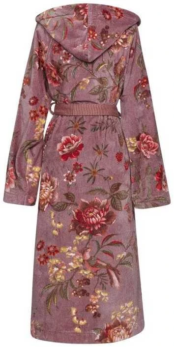 Pip Studio Chalatas Secret Garden Mauve Chalato dydis - XL