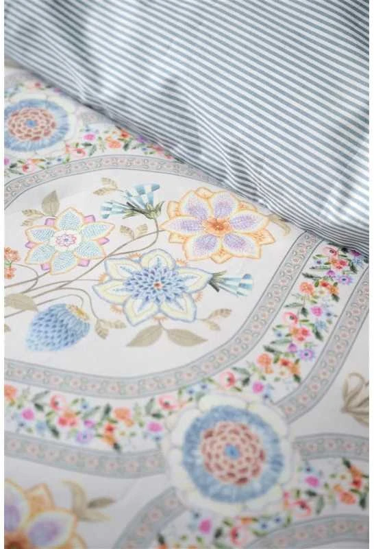Pip Studio pagalvės užvalkalas Ornamento Ramo Baltas Pagalvės matmenys - 50x70 cm