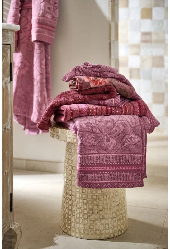 Pip Studio Rankšluostis Jasmine Light Rožinė Rankšluosčio dydis - 50x110 cm