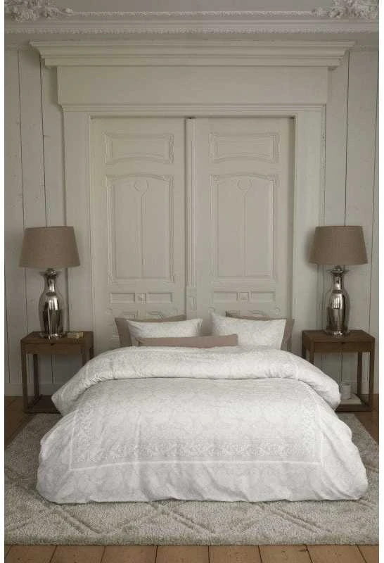Riviera Maison Patalynės komplektas Ornaments Sand Pagalvės matmenys - 50x70 cm, Antklodės matmenys - 240x220 cm