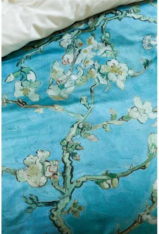 Van Gogh Almond Blossom Mėlyna Patalynės komplektas Pagalvės matmenys - 50x70 cm, Antklodės matmenys - 200x220 cm