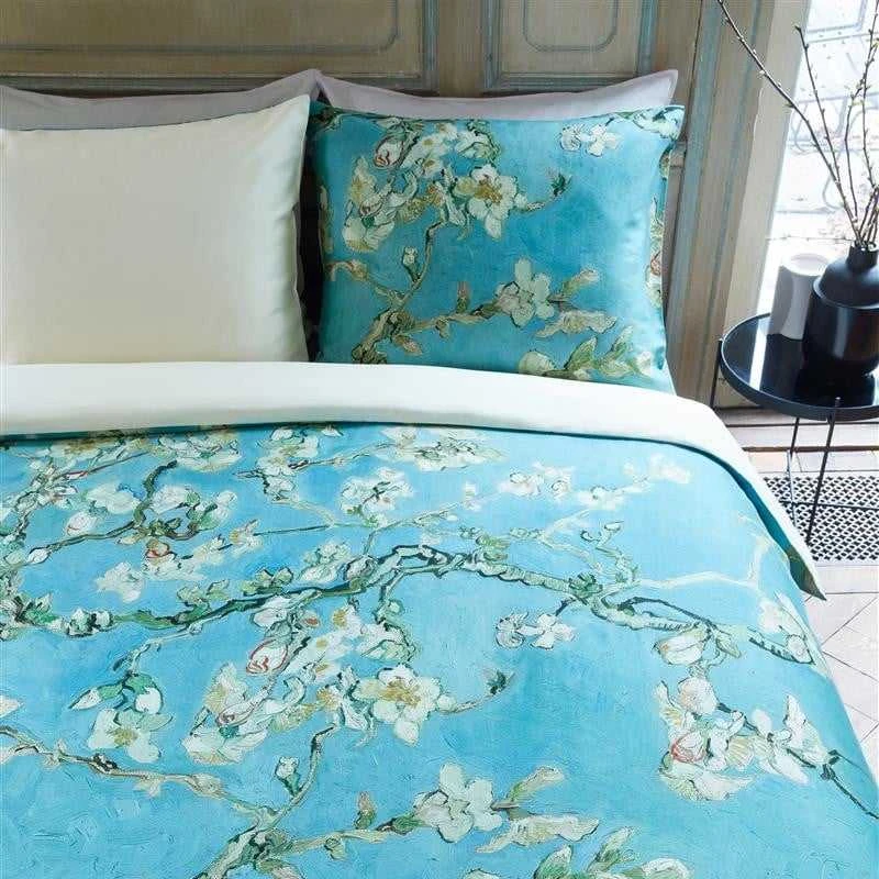 Van Gogh Almond Blossom Mėlyna Patalynės komplektas Pagalvės matmenys - 50x70 cm, Antklodės matmenys - 200x220 cm