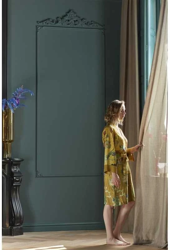 Van Gogh Kimono Partout des Fleurs Gold Chalato dydis - S/M