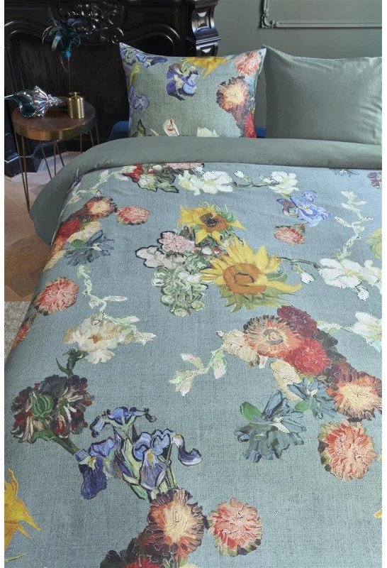 Van Gogh Pagalvės užvalkalai Partout des Fleurs Žalias Pagalvės matmenys - 50x70 cm