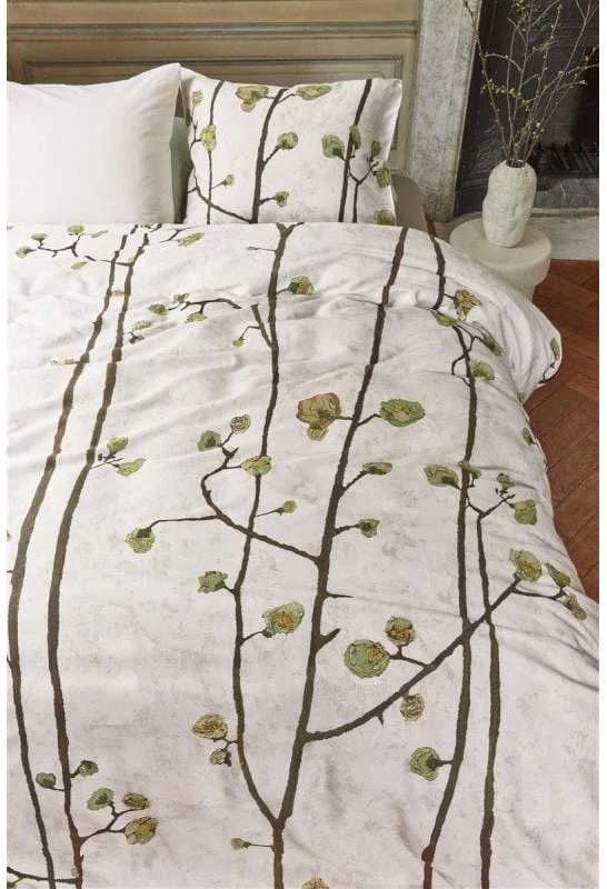 Van Gogh Patalynės komplektas Plum Blossom Sand Pagalvės matmenys - 50x70 cm, Antklodės matmenys - 200x220 cm